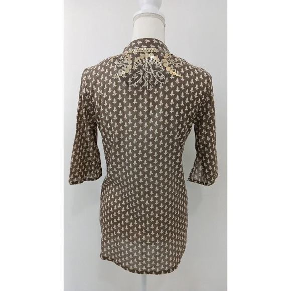 Figue Top Tunic Blouse XXS - Picture 2 of 7